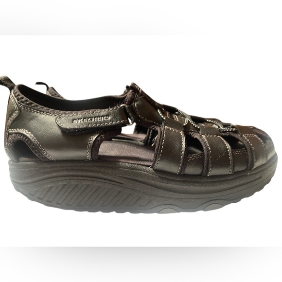 Skechers Shoes - Skechers Black Outdoor Sandals Sturdy Adjustable